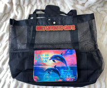 Load image into Gallery viewer, Life Is Better Beach bag w/ built in cooler
