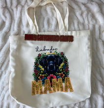 Load image into Gallery viewer, Dog Breed Mama Tote Bag
