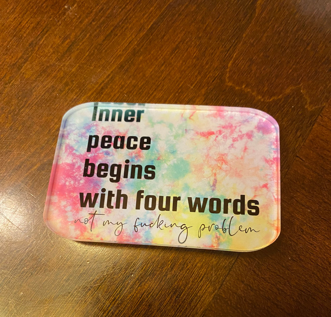 Inner Peace Bag Charm