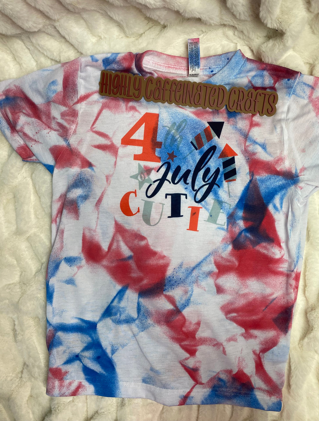 4th of July Cutie Toddler T-Shirts