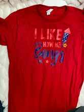 Load image into Gallery viewer, Couples 4th of July solid Tees
