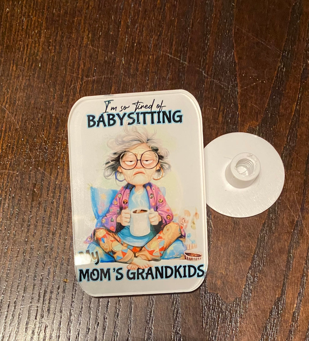 Babysitting Mom’s Grandkids Bag Charm