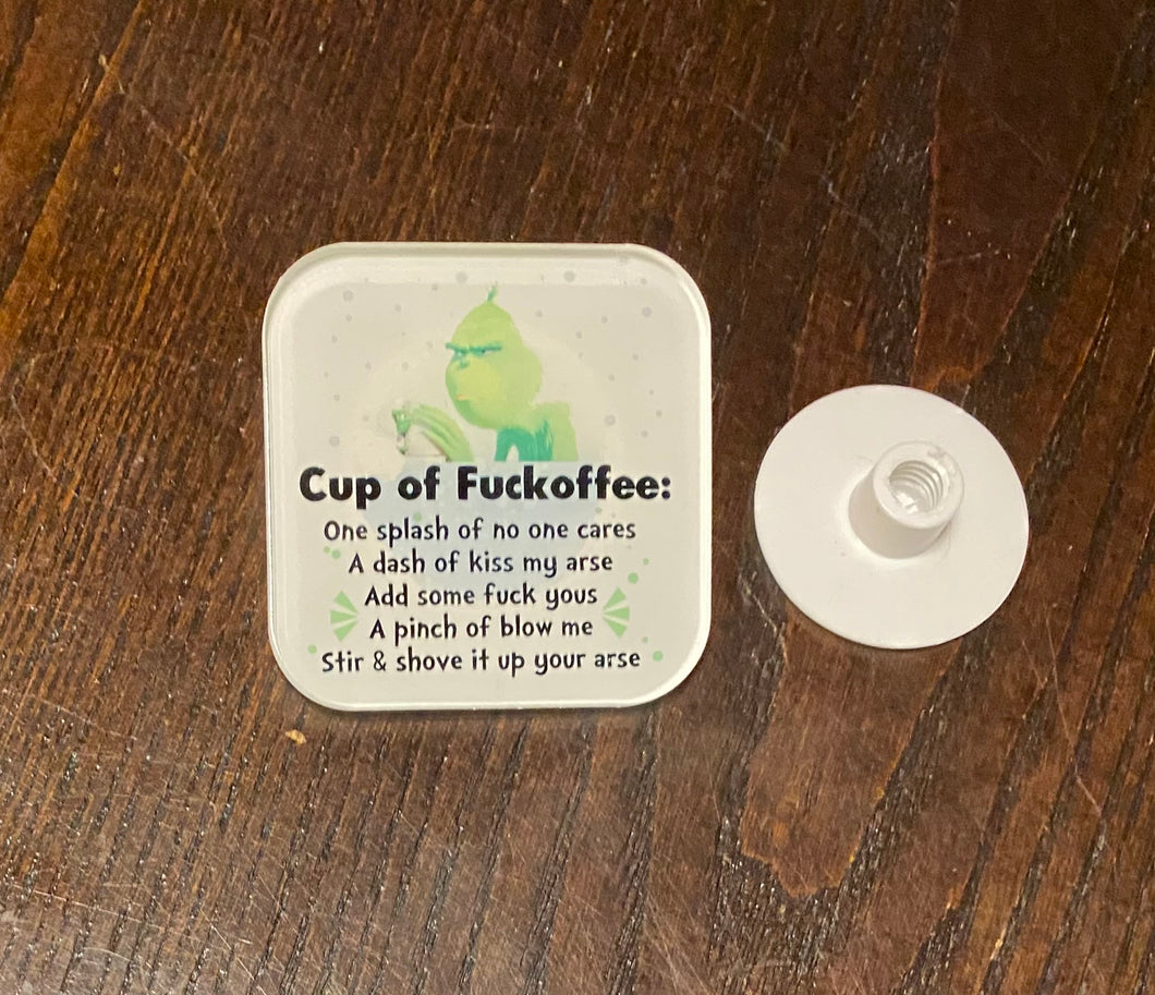 Cup of Fuckoffee Bag Charm