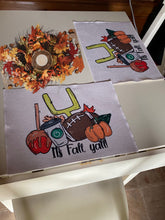 Load image into Gallery viewer, Fall Themed place mats
