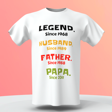 Load image into Gallery viewer, Legend Husband Dad Tee
