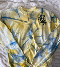 Load image into Gallery viewer, Custom Fan Tie Dye Sweatshirt
