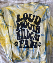 Load image into Gallery viewer, Custom Fan Tie Dye Sweatshirt
