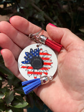 Load image into Gallery viewer, Flag Flower Keychains
