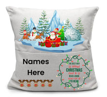 Load image into Gallery viewer, Kids Christmas Pillow Covering
