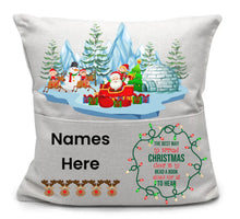 Load image into Gallery viewer, Kids Christmas Pillow Covering
