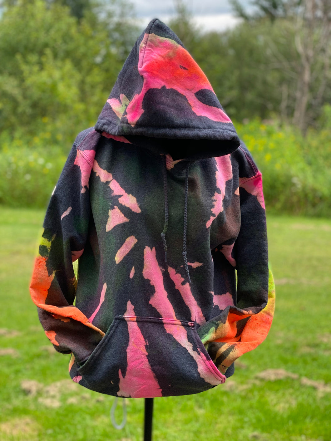 Reverse Tie Dye Sweatshirt