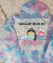 Load image into Gallery viewer, Chillin with My Peeps Princess  kids  Sweatshirts
