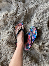 Load image into Gallery viewer, Adult Marbled Flip Flops
