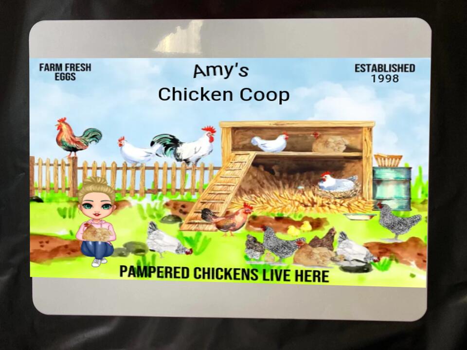Chicken Coop Sign
