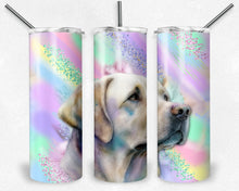 Load image into Gallery viewer, Watercolor Yellow Lab Tumbler

