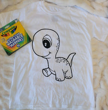 Load image into Gallery viewer, Dino Coloring Youth T-Shirt
