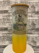 Load image into Gallery viewer, Tequila &amp; Sunshine glass tumbler
