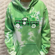 Load image into Gallery viewer, Green Plaid Truck Sweatshirt
