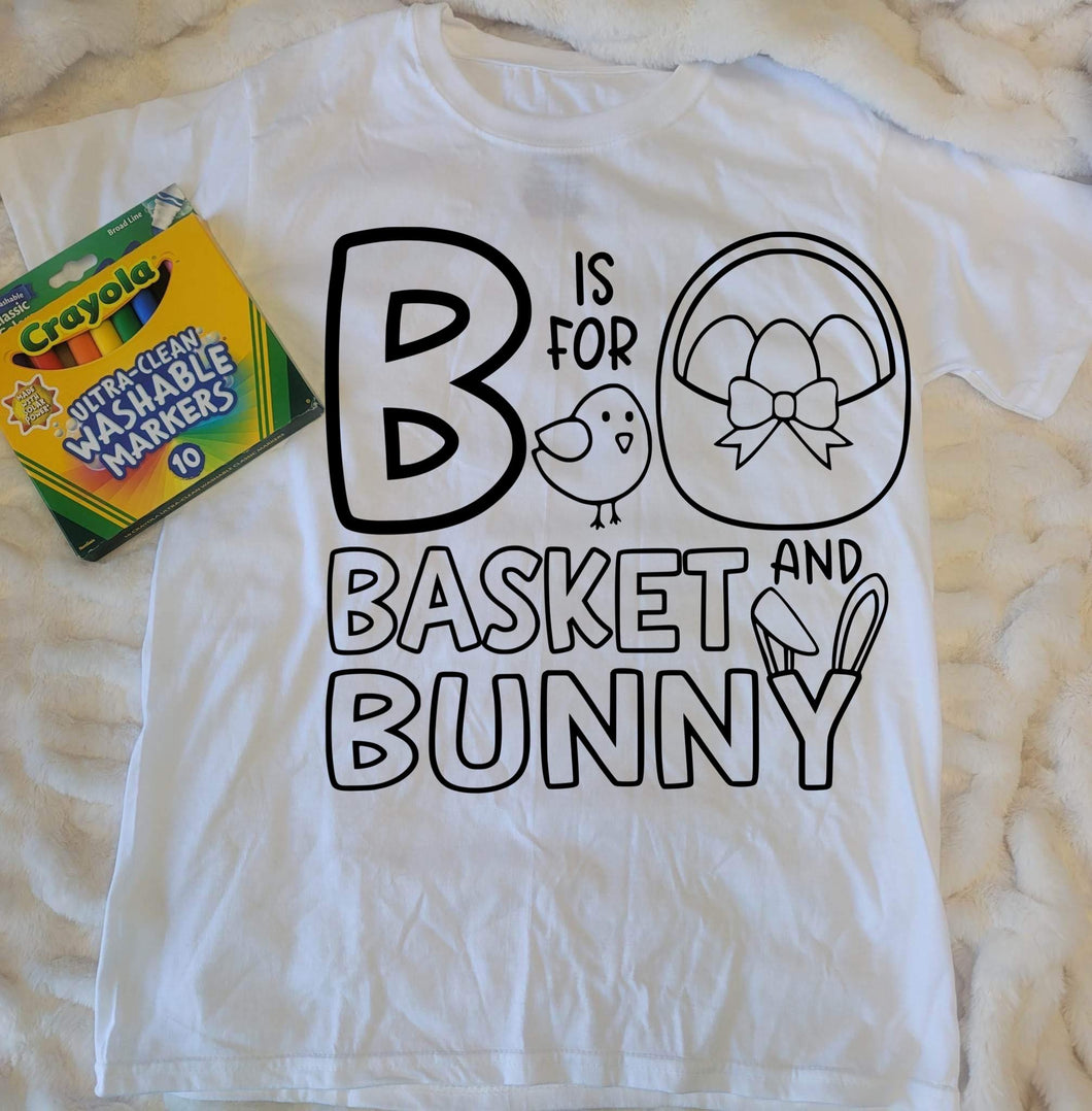 Easter Coloring Tee Toddler