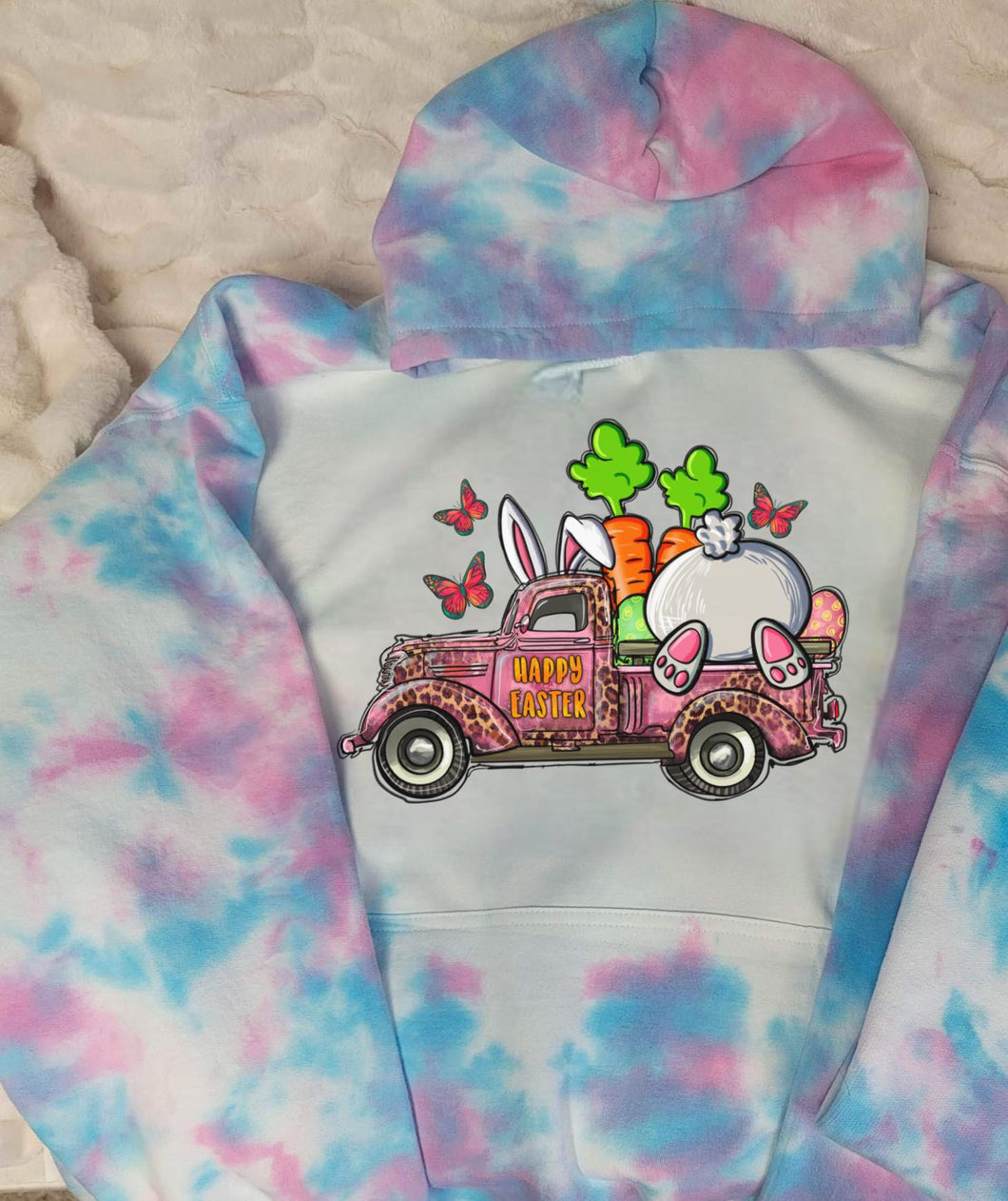 Bunny Butt in Truck Sweatshirt
