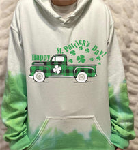 Load image into Gallery viewer, Green Plaid Truck Sweatshirt
